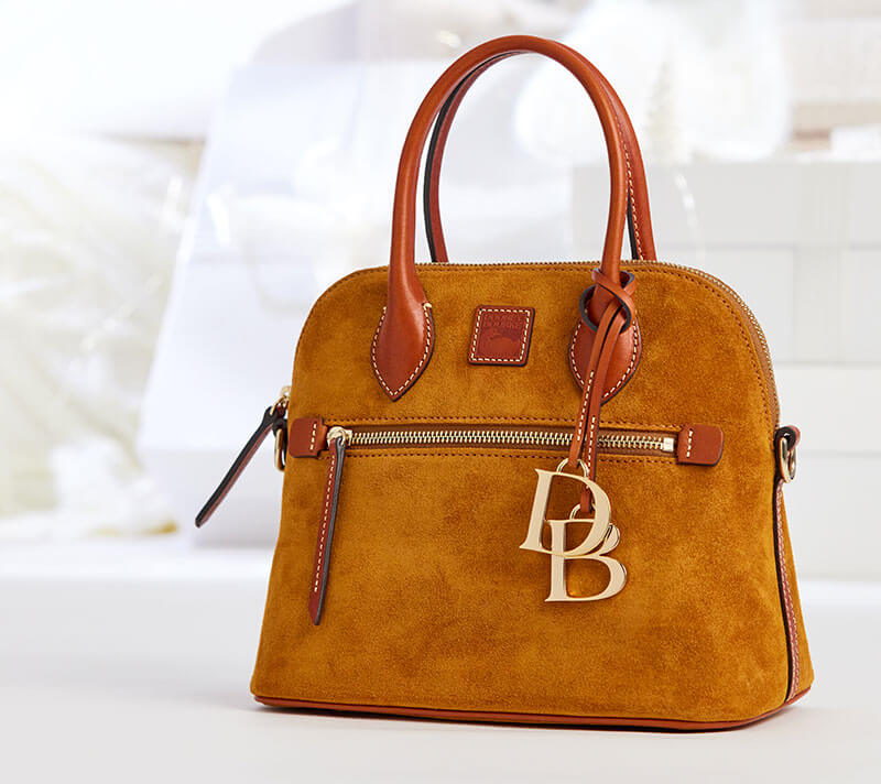 Dooney & Bourke Suede Satchel