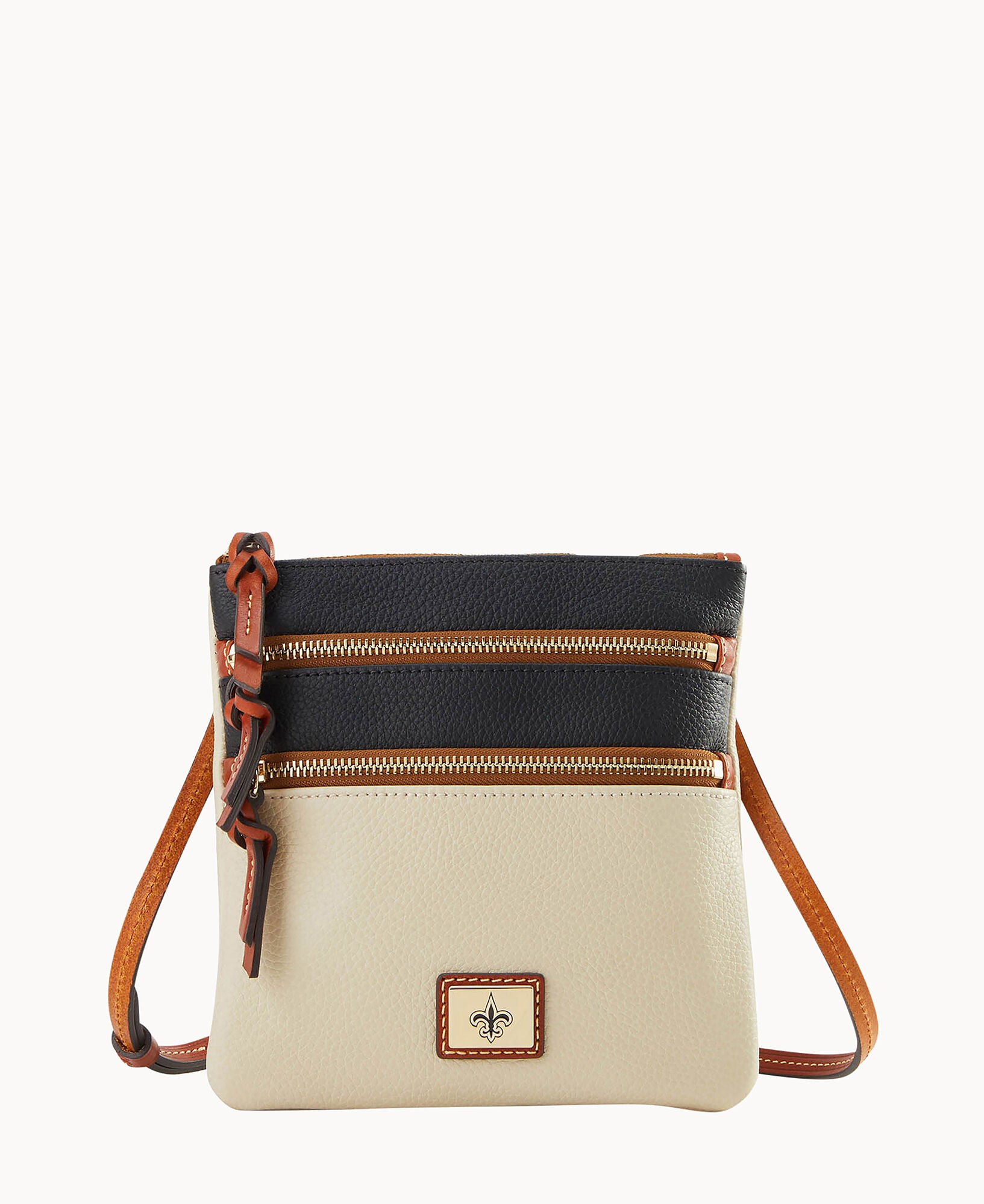 NFL Saints Triple Zip Crossbody – Dooney & Bourke