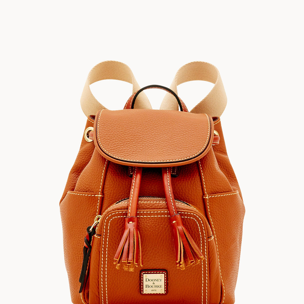 dooney leather backpack Pebble Grain Small Murphy Backpack