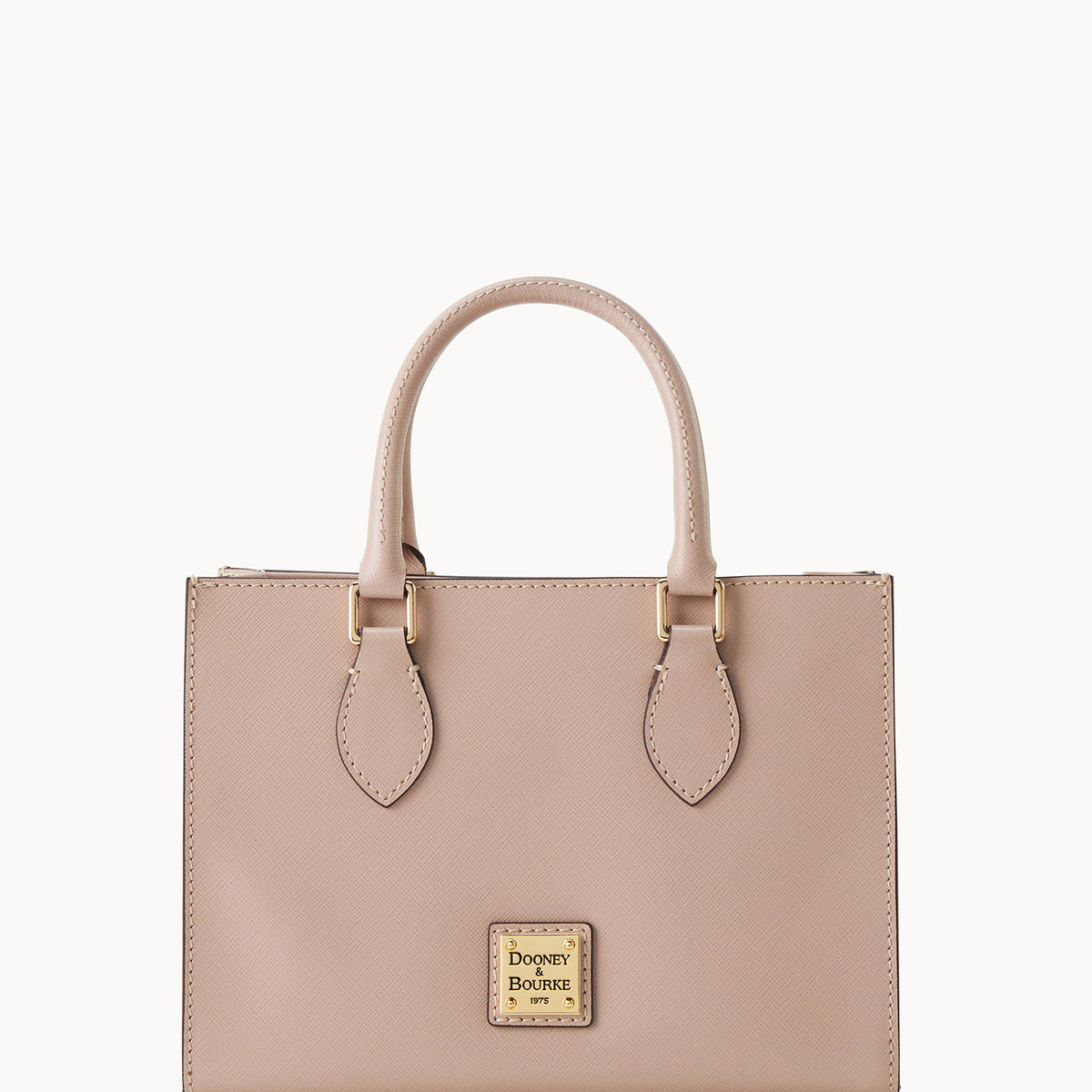 Dooney & Bourke Borsa Tote In Pelle Saffiano – Elegante, Con Cerniera E Spallacci Lunghi, 30cm