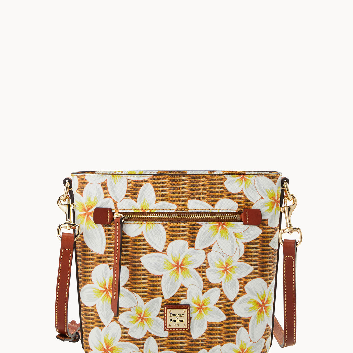 NWT Dooney & Bourke Plumeria Large Slim Wristlet 8 In L. Beautiful Faux NWT Dooney & Bourke Plumeria Large Slim Wristlet 8 In L. Beautiful Faux