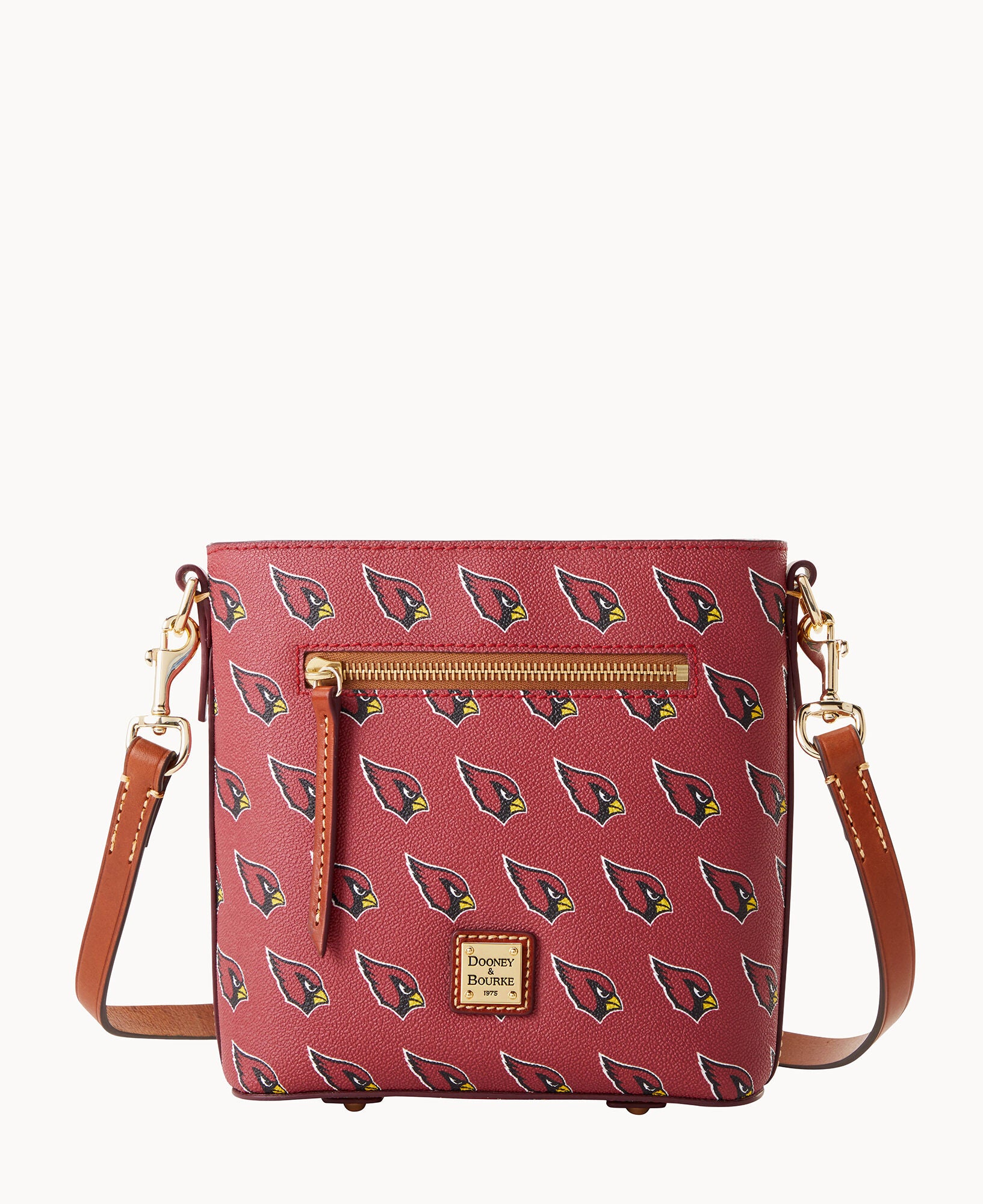 NFL AZ Cardinals Small Zip Crossbody – Dooney & Bourke