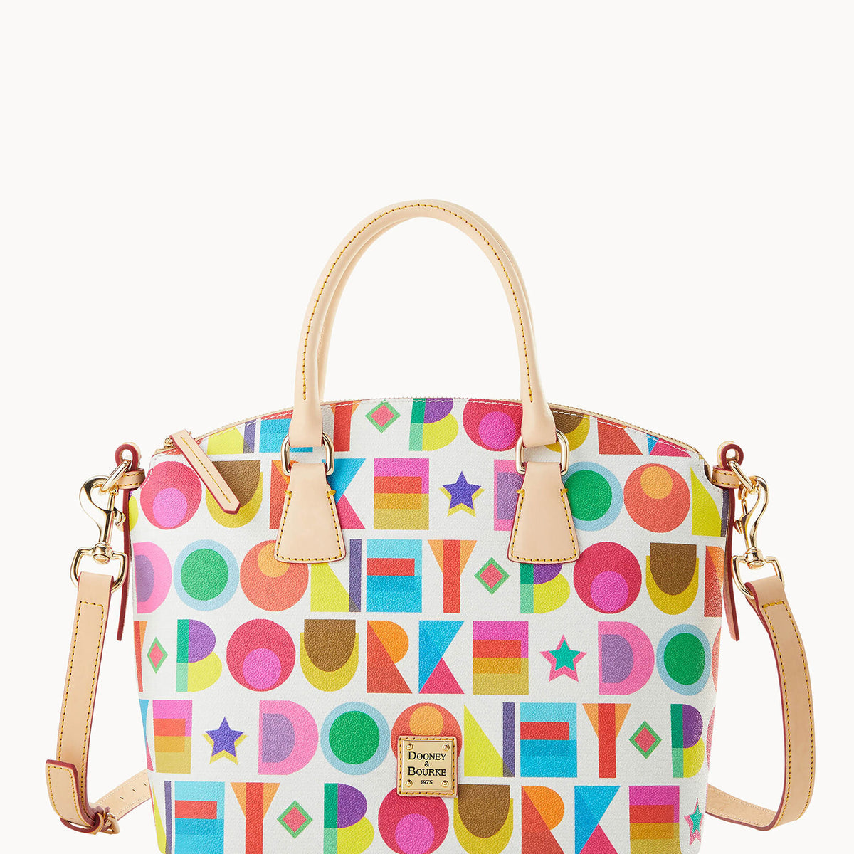 Art Deco Domed Satchel – Dooney Bourke - Main Image