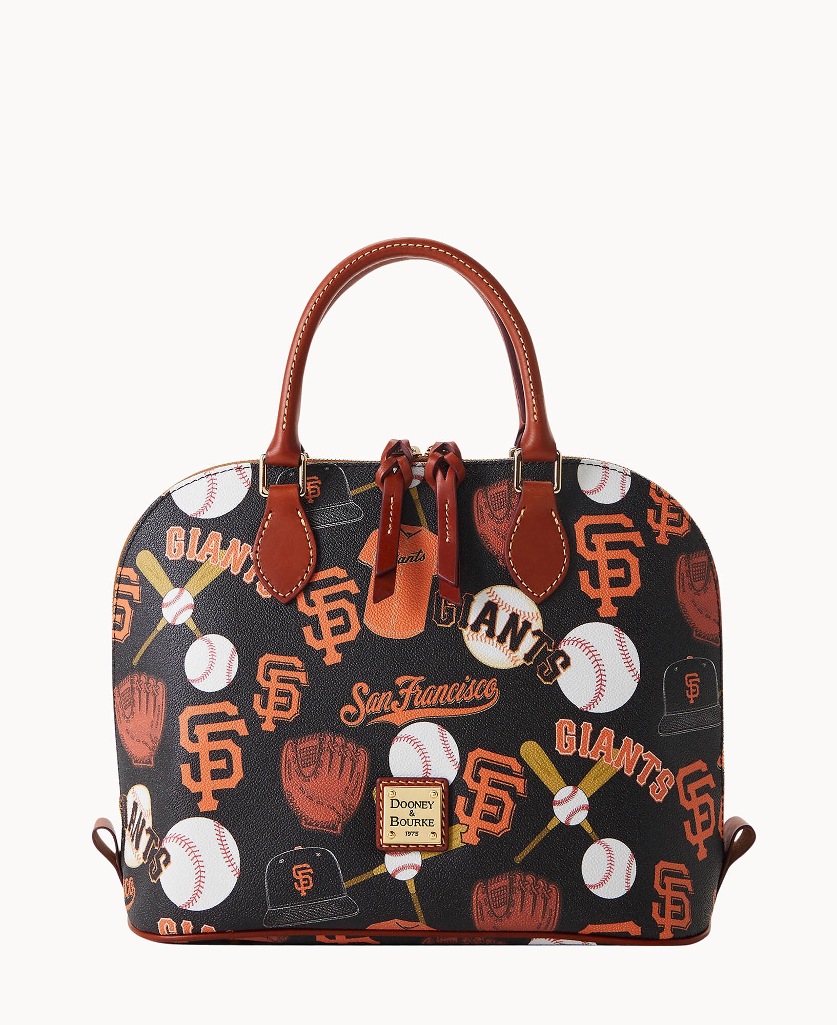 MLB Giants Zip Zip Satchel – Dooney & Bourke