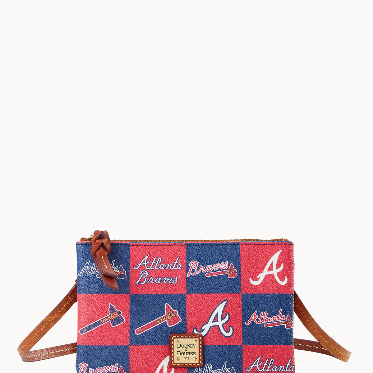 MLB Braves Top Zip Crossbody – Dooney & Bourke