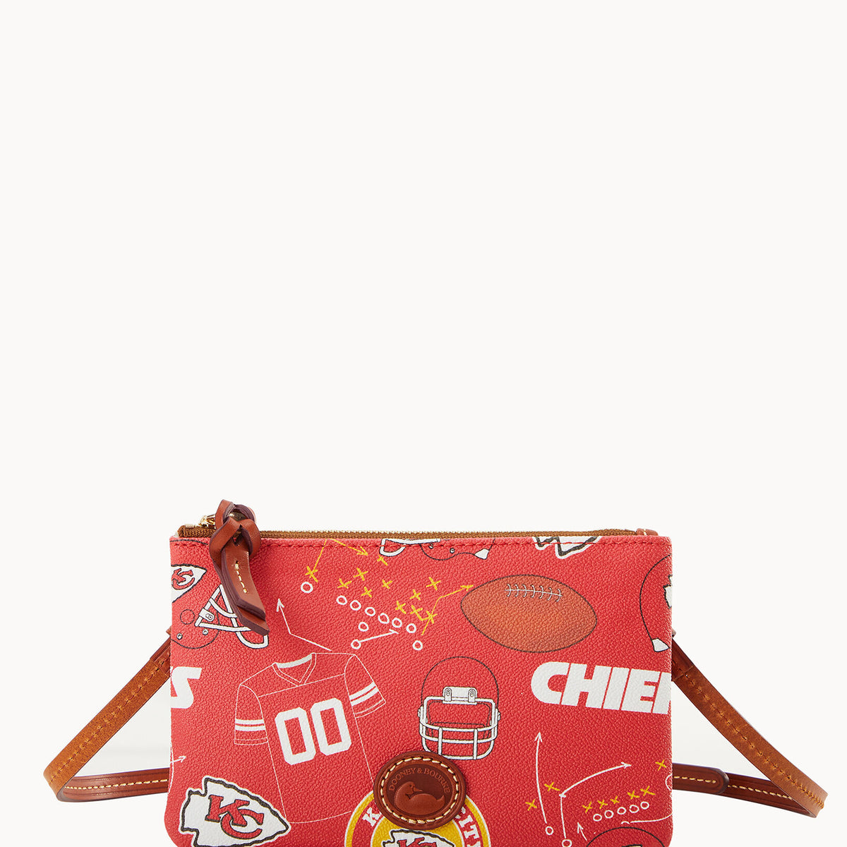 NFL Chiefs Top Zip Crossbody – Dooney Bourke - Main Image