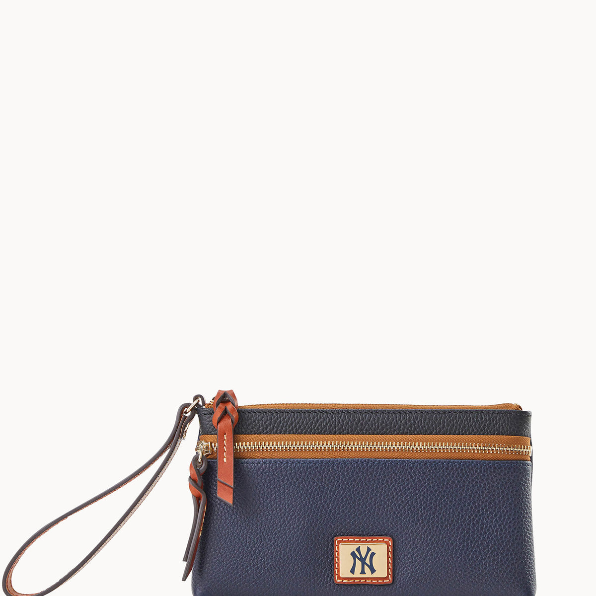 MLB Yankees Double Zip Wristlet – Dooney Bourke