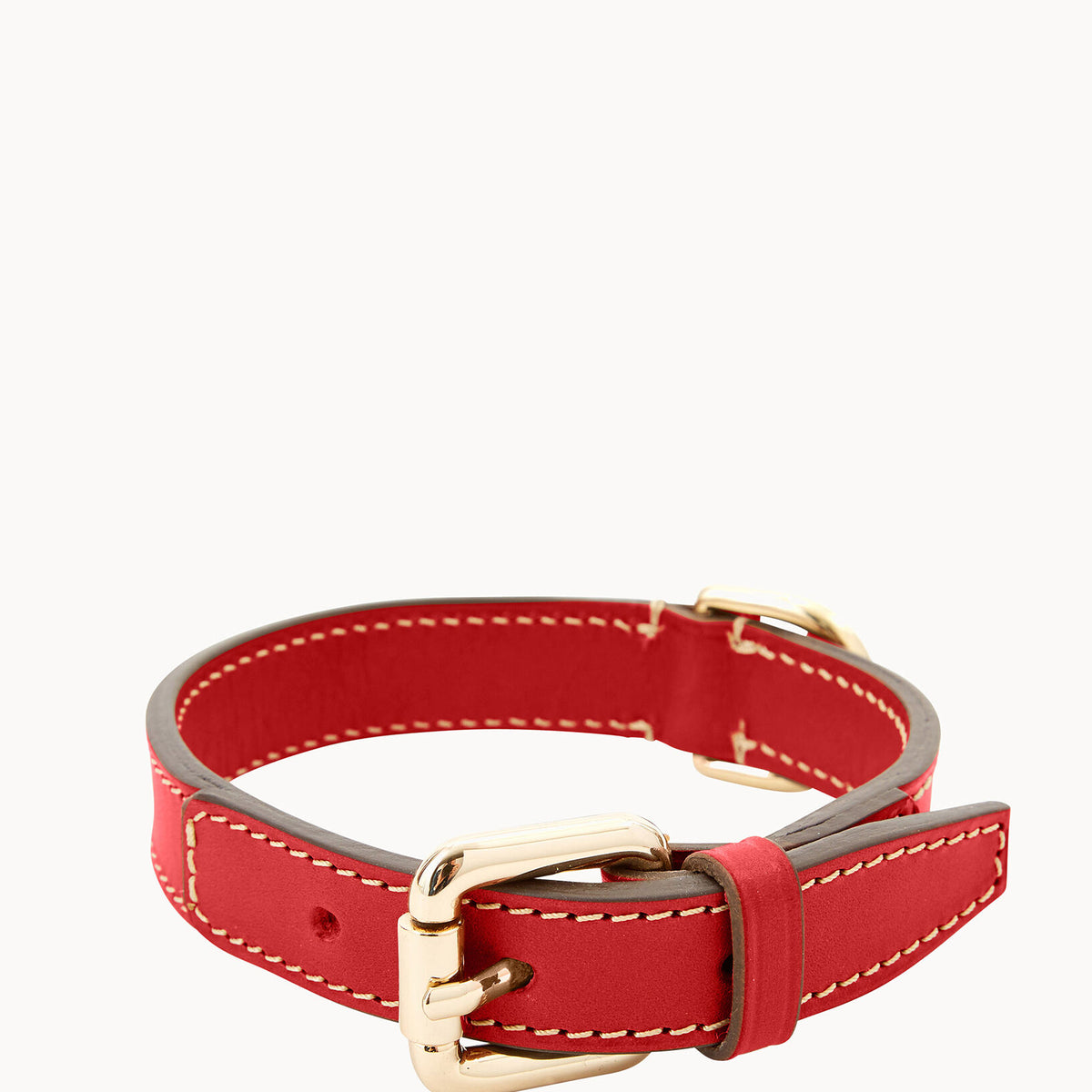 Leather Sorrento Dog Collars Dog Small Leather Collar Black Chrome