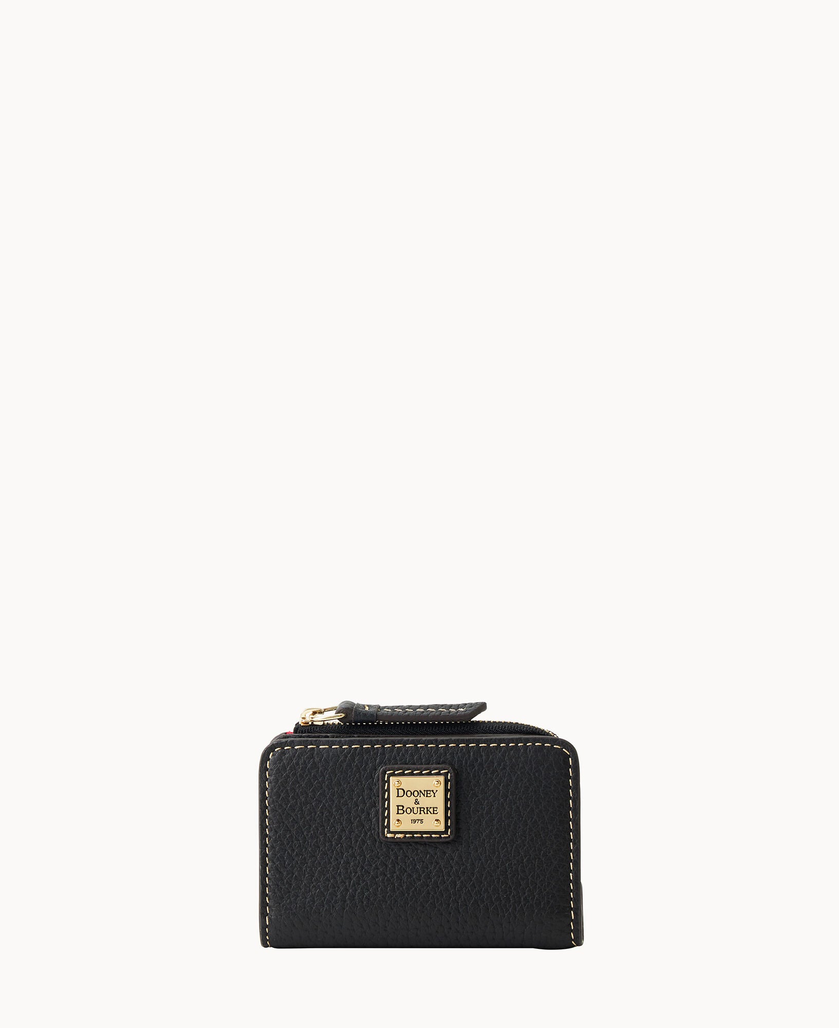 Pebble Grain Zip Credit Card Wallet 12 – Dooney & Bourke