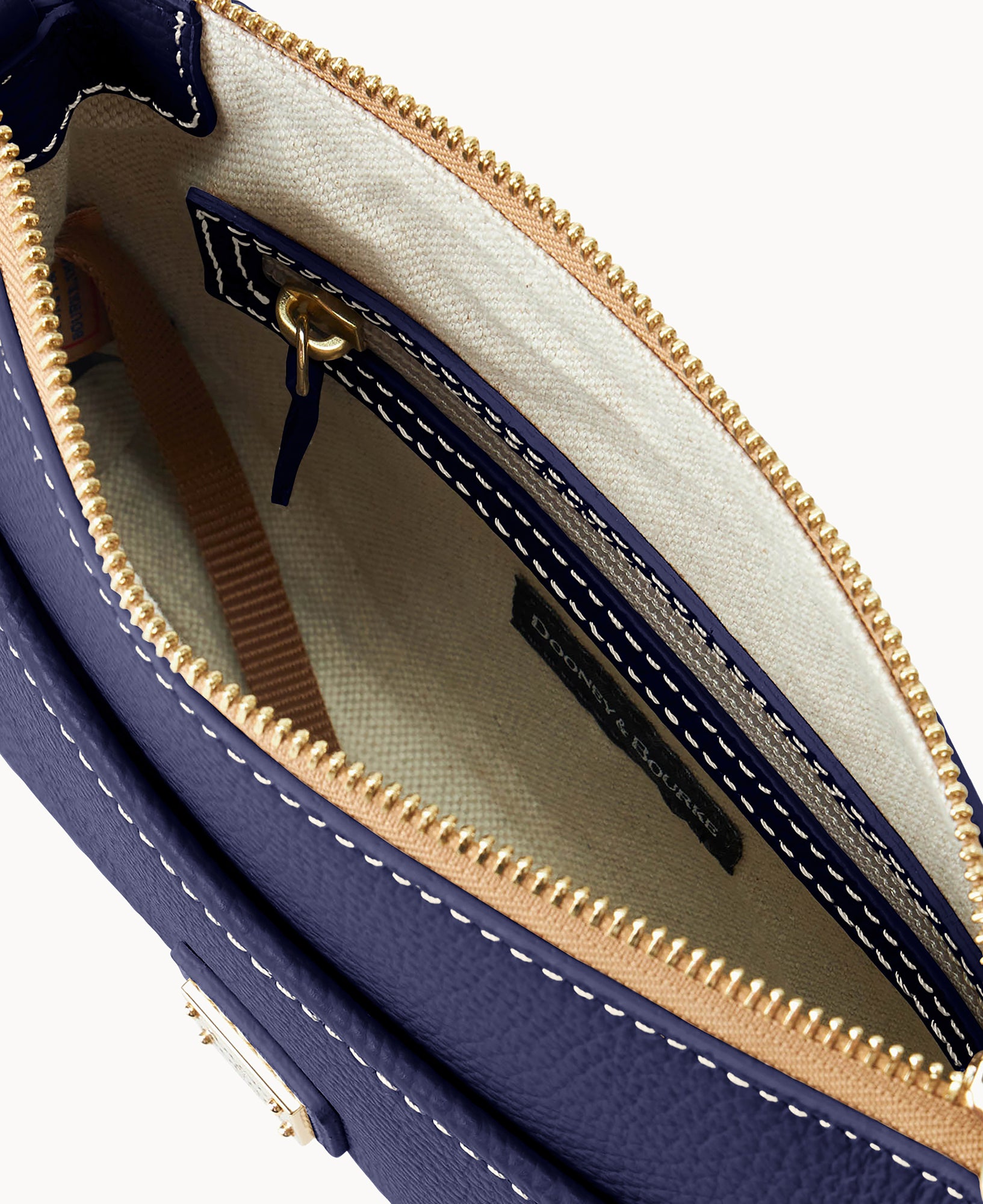 DOONEY&amp;BOURKE 【美品】ショルダーバッグ レザー ネイビー チャーム Dooney & Bourke Wayfarer Letter Carrier: Handbags: Amazon.com