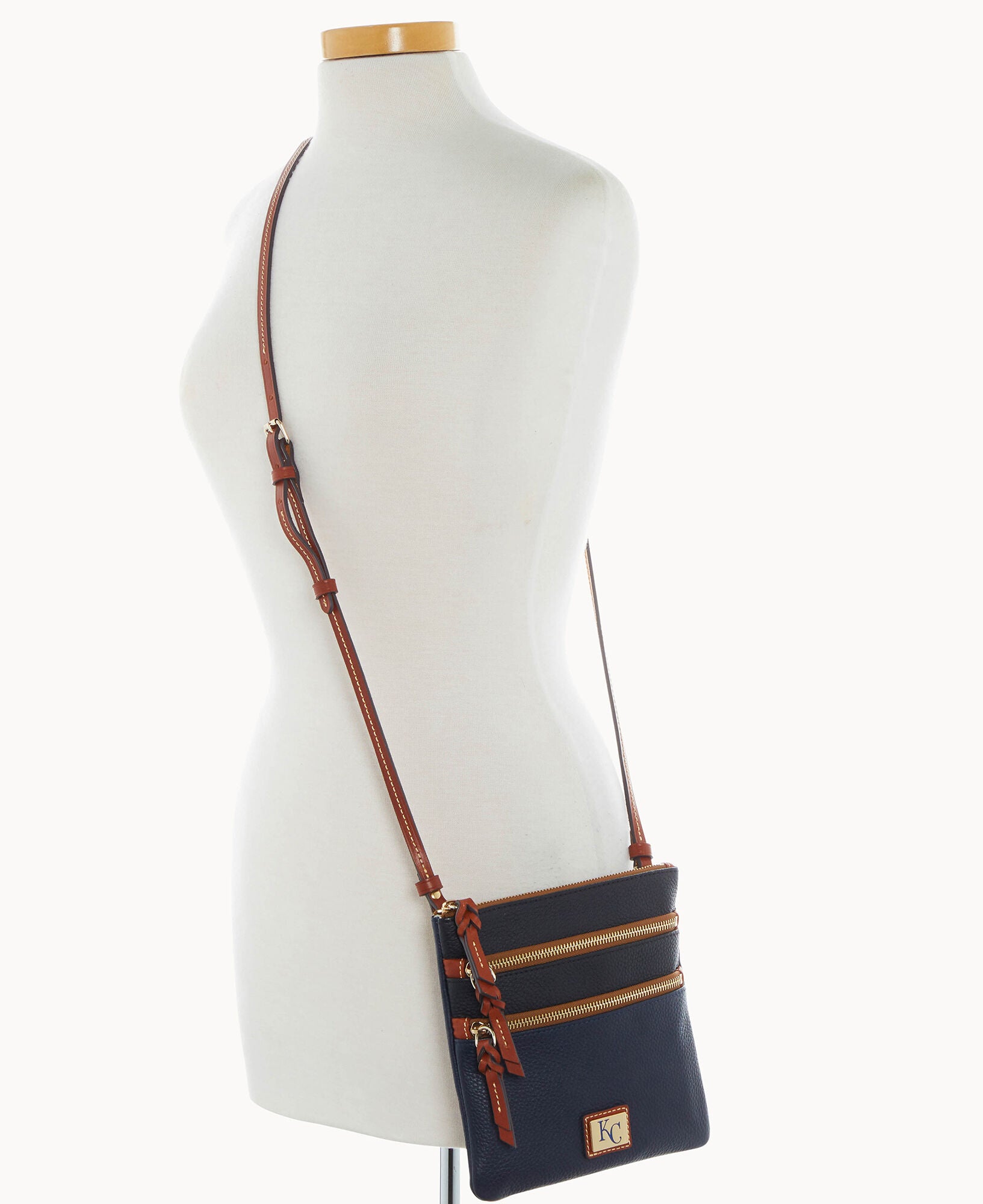MLB Royals Triple Zip Crossbody – Dooney & Bourke