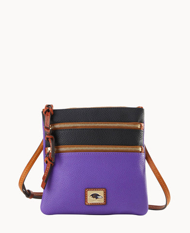 NFL Ravens Triple Zip Crossbody – Dooney & Bourke