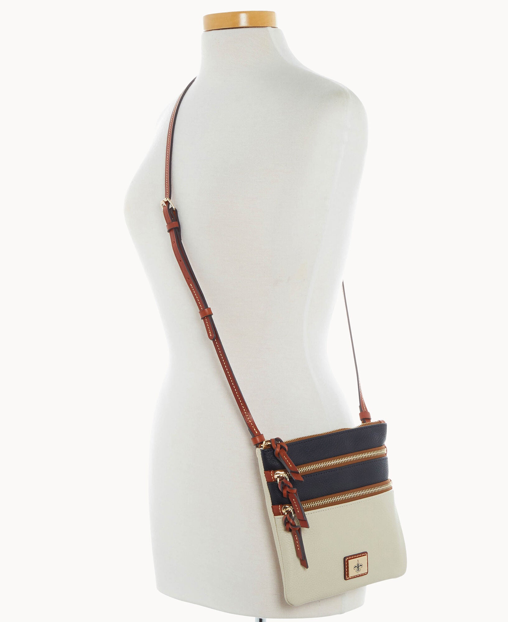 NFL Saints Triple Zip Crossbody – Dooney & Bourke