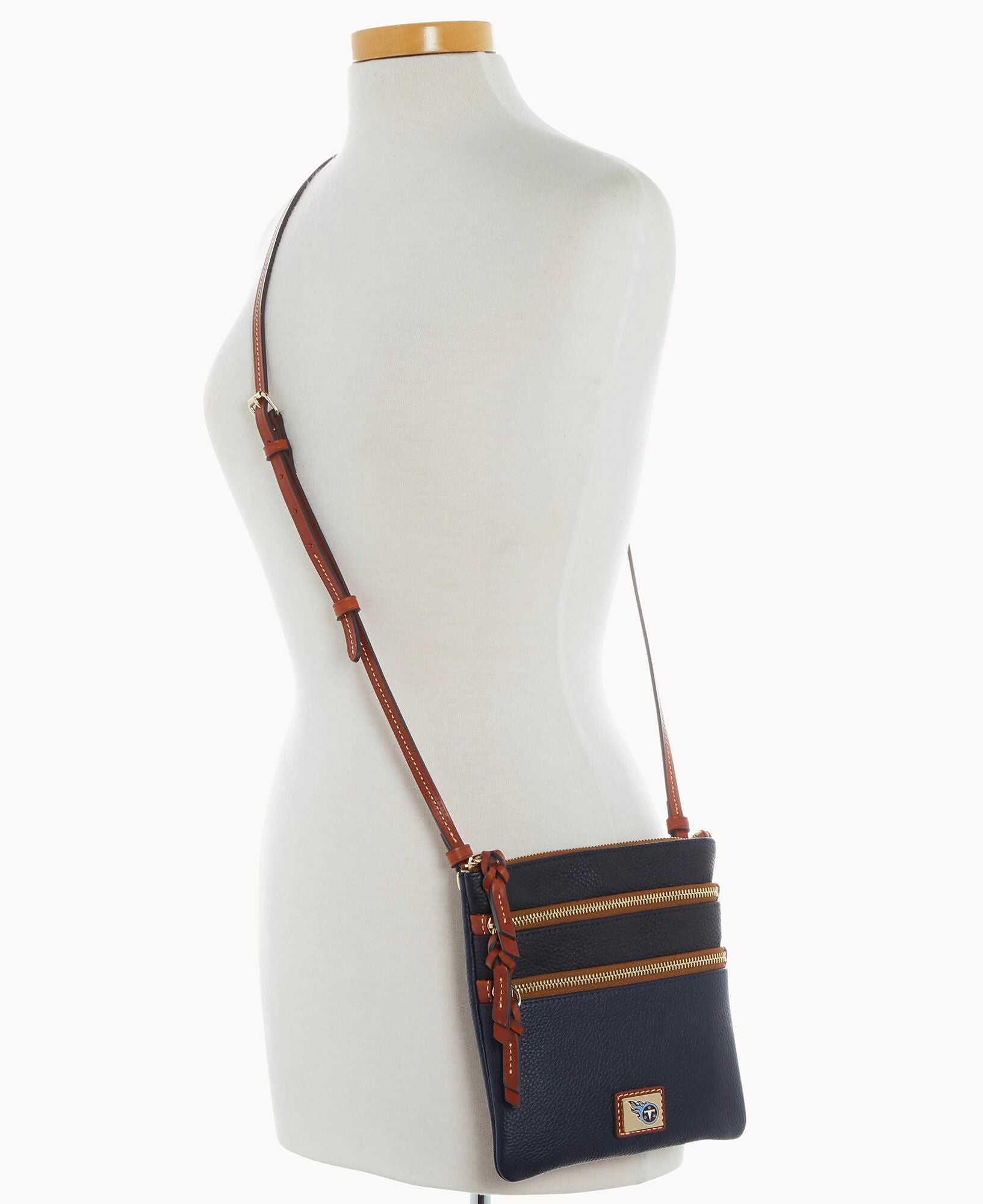 NFL Titans Triple Zip Crossbody – Dooney & Bourke