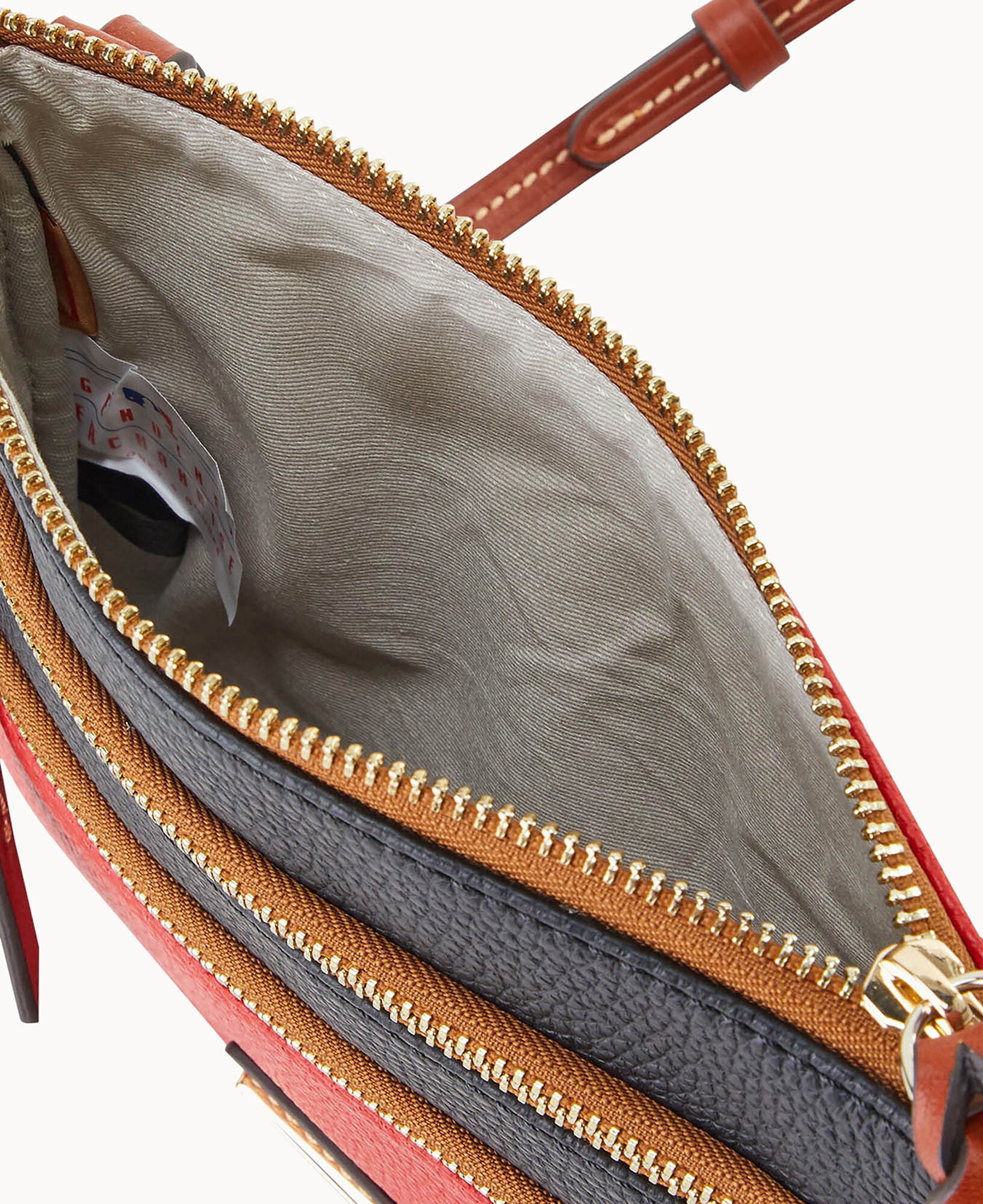 NFL Falcons Triple Zip Crossbody – Dooney & Bourke