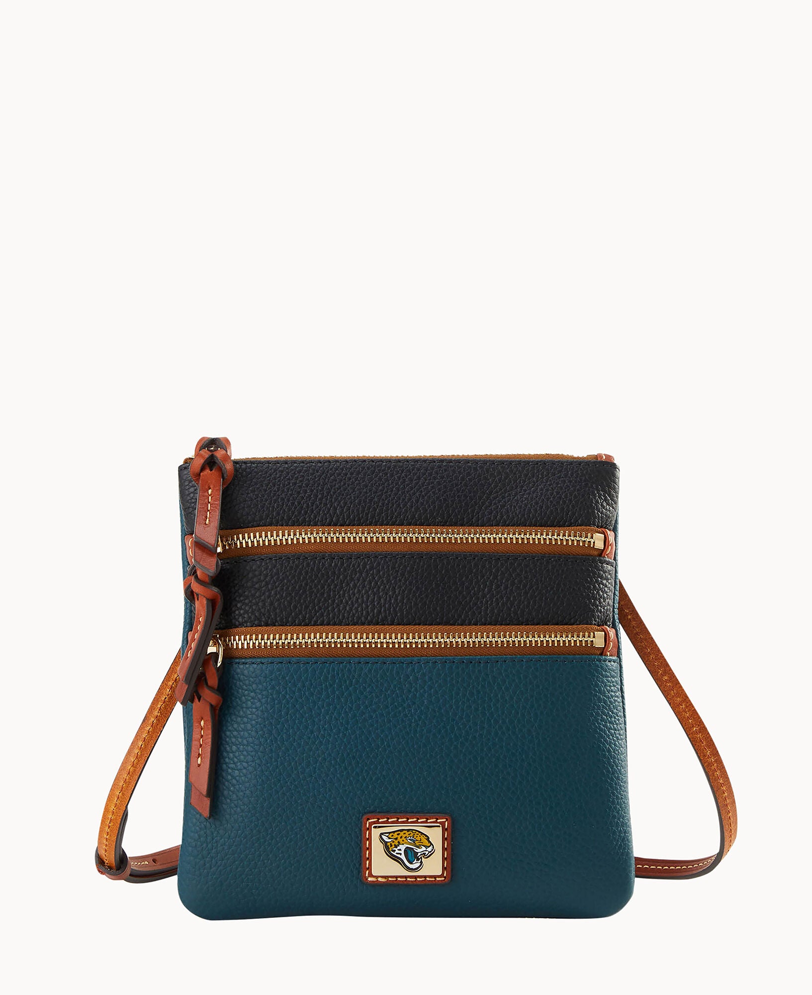 NFL Jaguars Triple Zip Crossbody – Dooney & Bourke