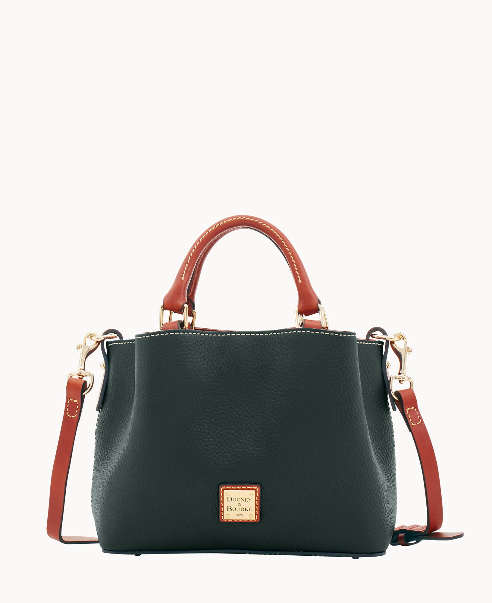 【美品】DOONEY&BOURKE 赤　希少　ミニボストン　レザー Dooney & Bourke - Florentine Ginger Crossbody and Key Fob - Red | eBay