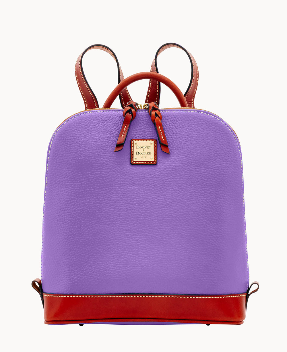 Pebble Grain Zip Pod Backpack