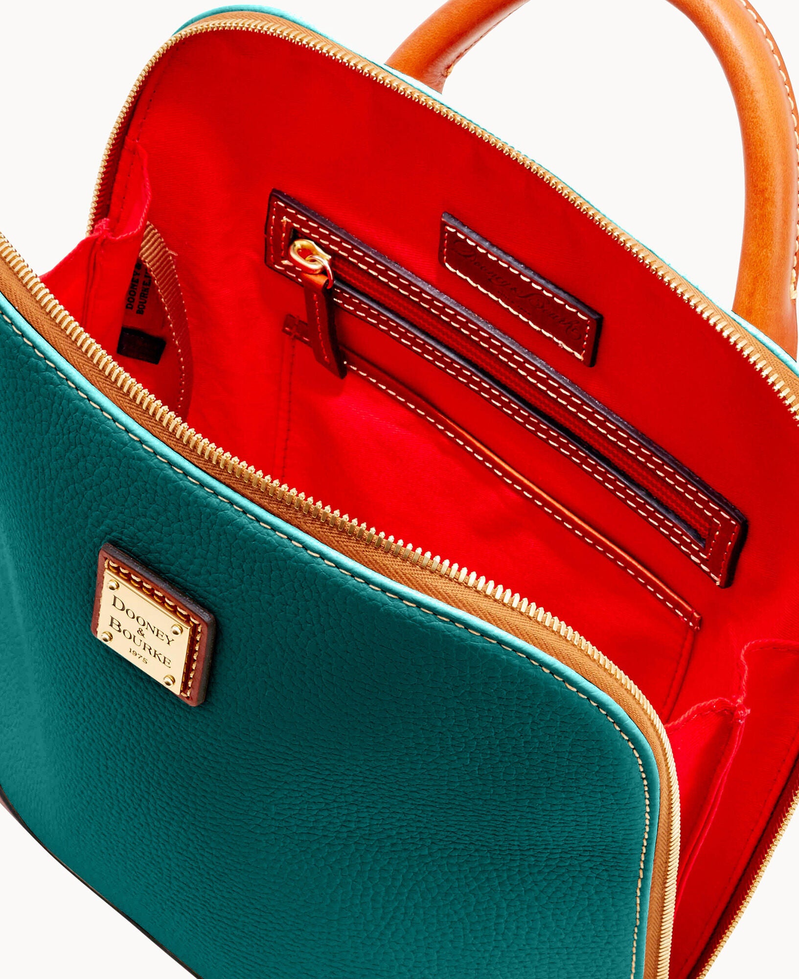 Pebble Grain Zip Pod Backpack – Dooney & Bourke