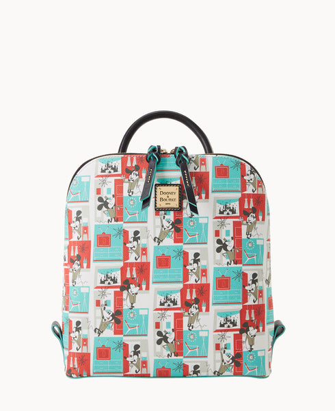 disney dooney and bourke mini backpack & Women's Oswald Coated Cotton this coated Italian cotton backpack is perfectly paired with almost any outfit Disney Dooney & Bourke Bag