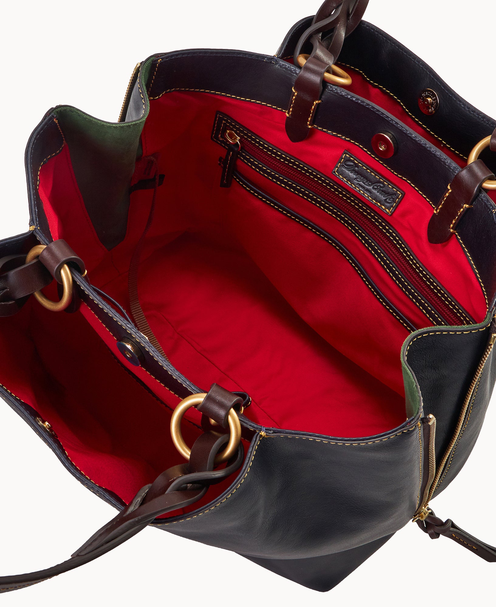   /BRONTE ブロンテ-BK/M. Port Blair Leather Duffle Travel Bag - The J. Peterman Company