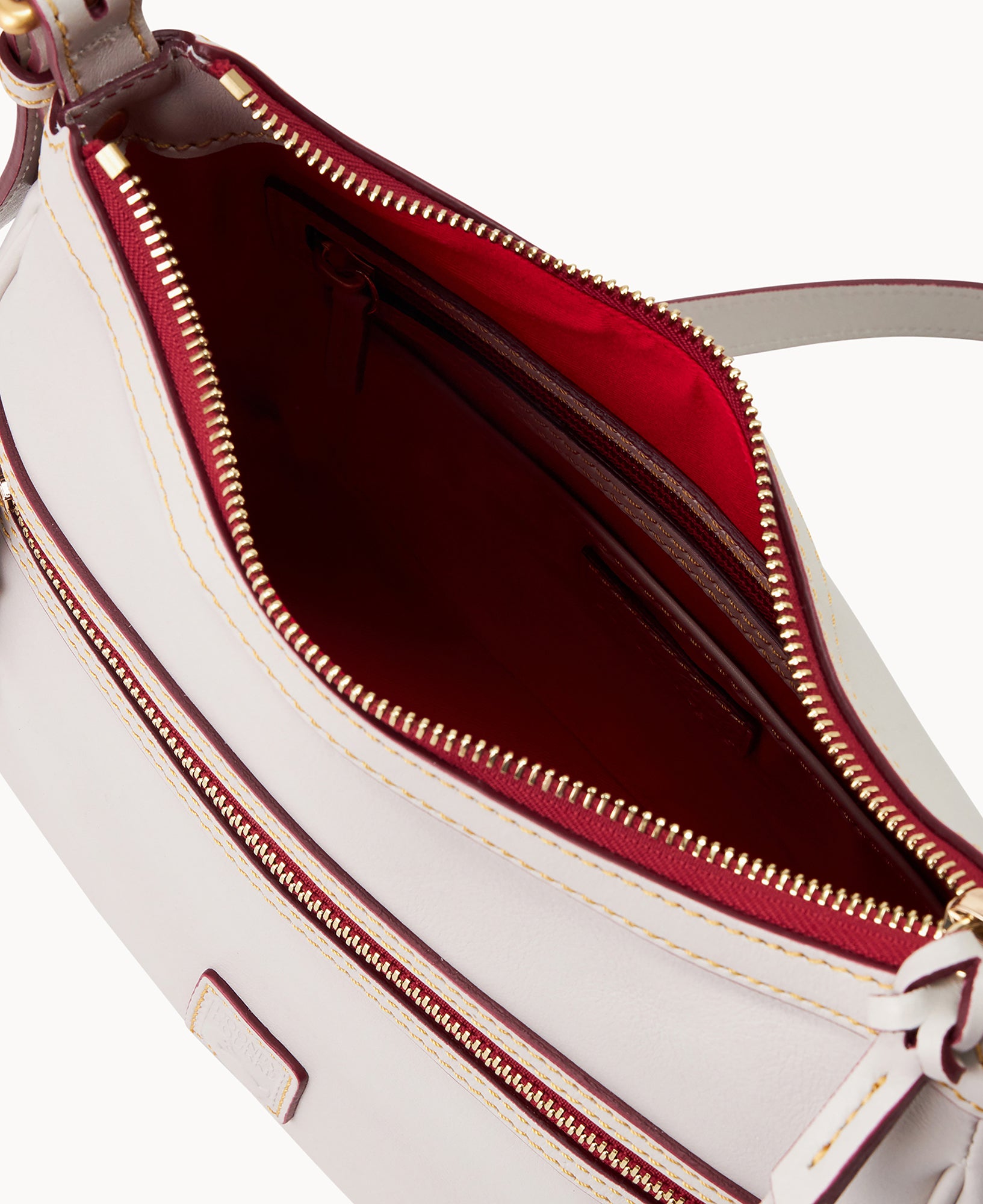 Borsa A Tracolla Dooney & Bourke Gretta Small Presley, Pelle, Con Cerniera, 25x7x20 Cm, Design Americano