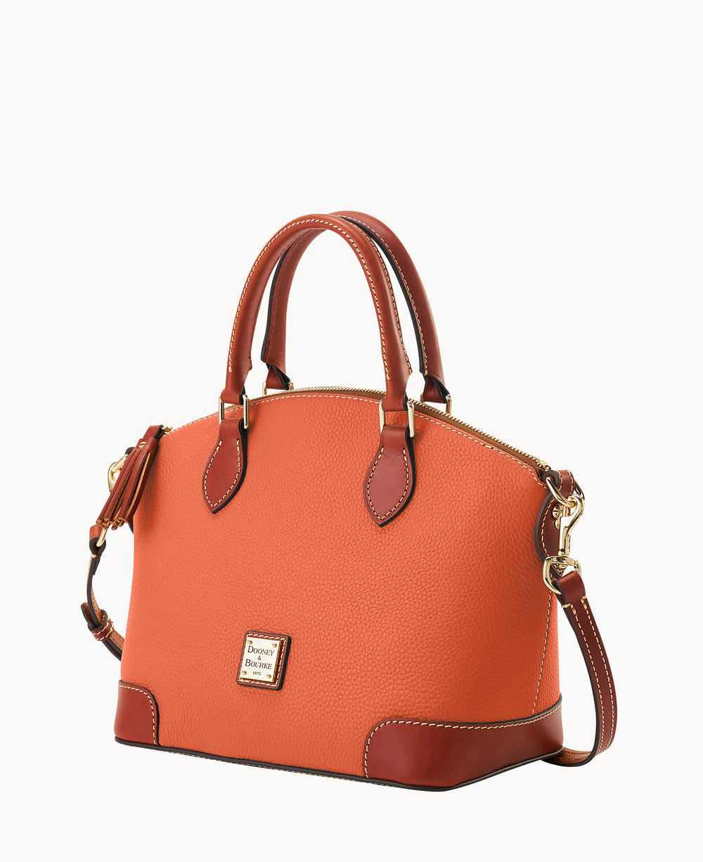Pebble Grain Geena Satchel