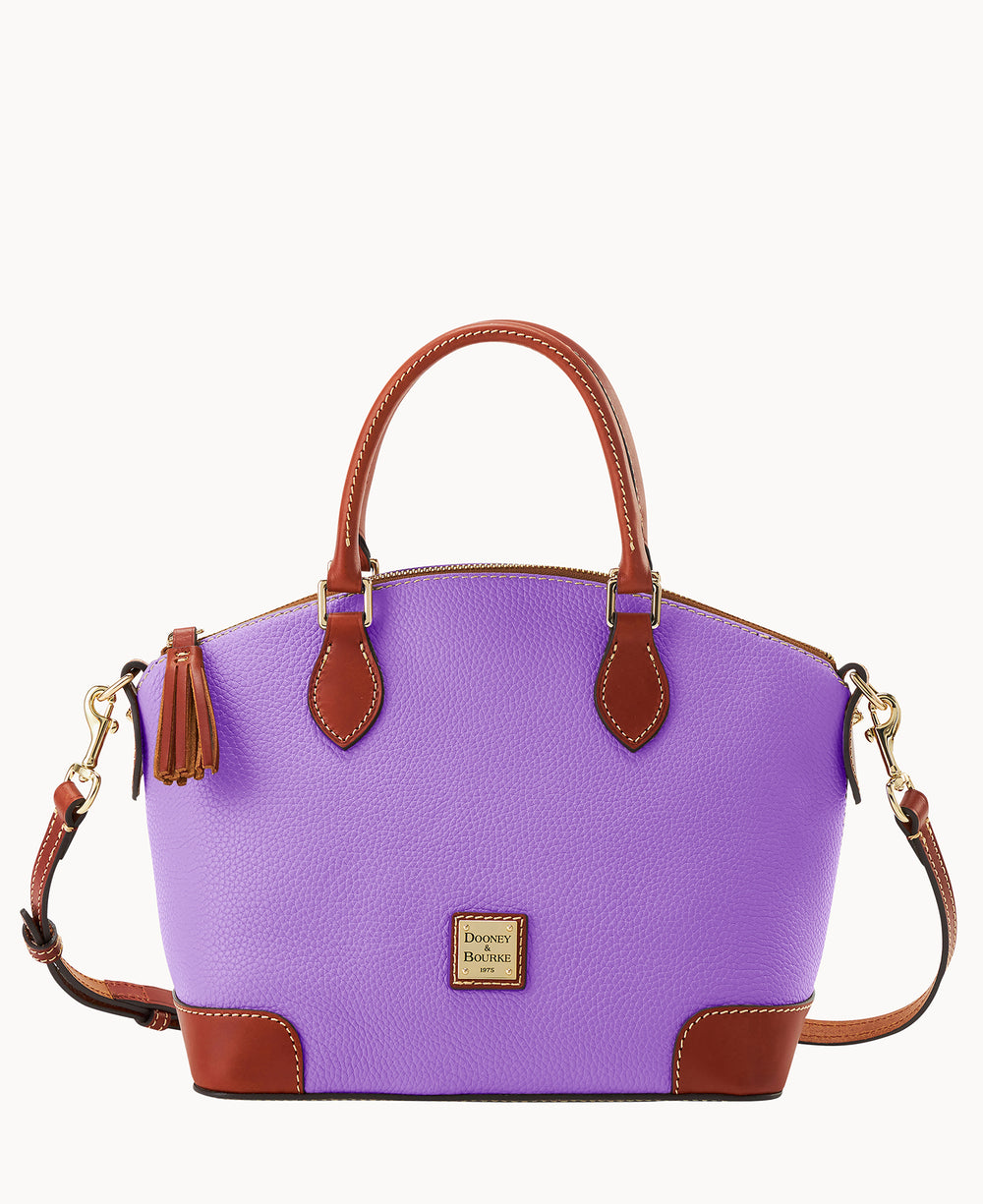 Pebble Grain Geena Satchel