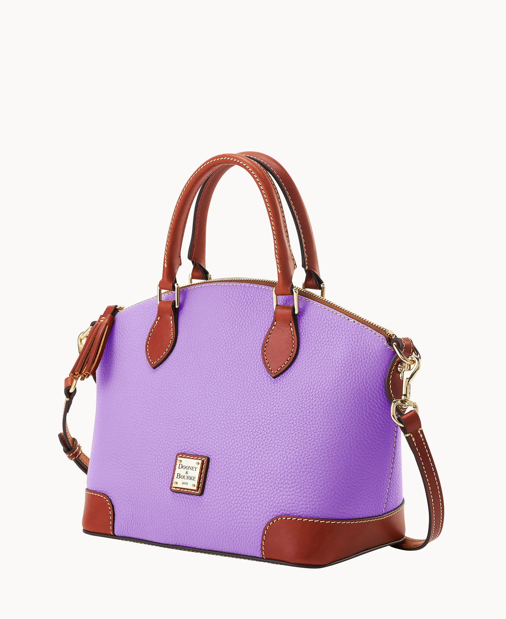 Pebble Grain Geena Satchel – Dooney & Bourke