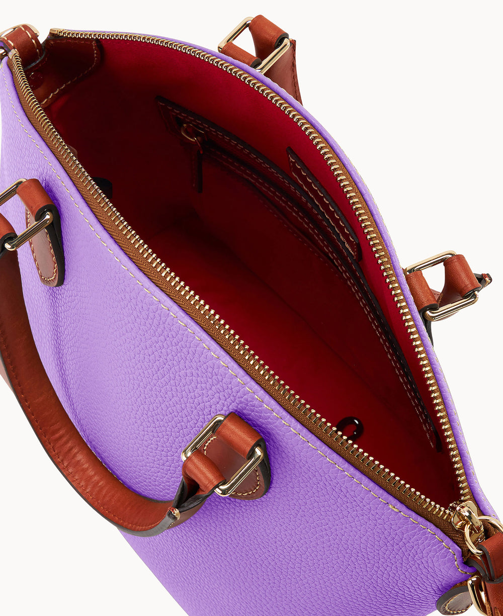Pebble Grain Geena Satchel