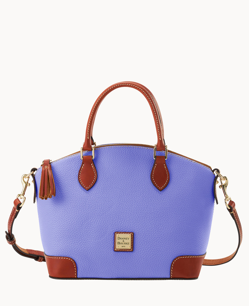 Pebble Grain Geena Satchel