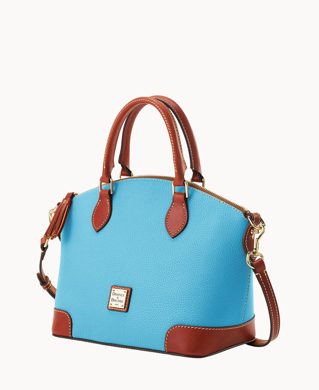 Pebble Grain Geena Satchel