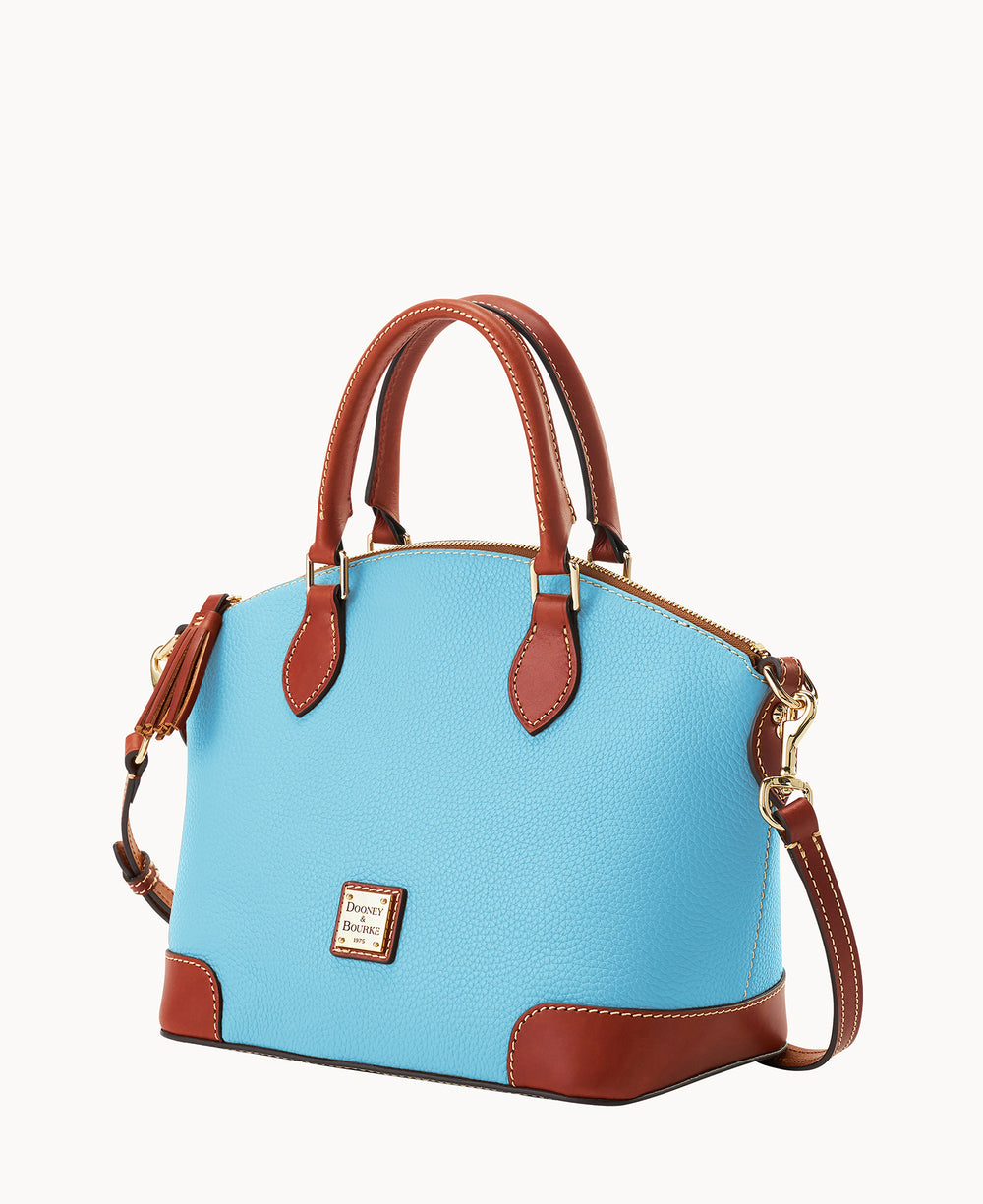 Pebble Grain Geena Satchel