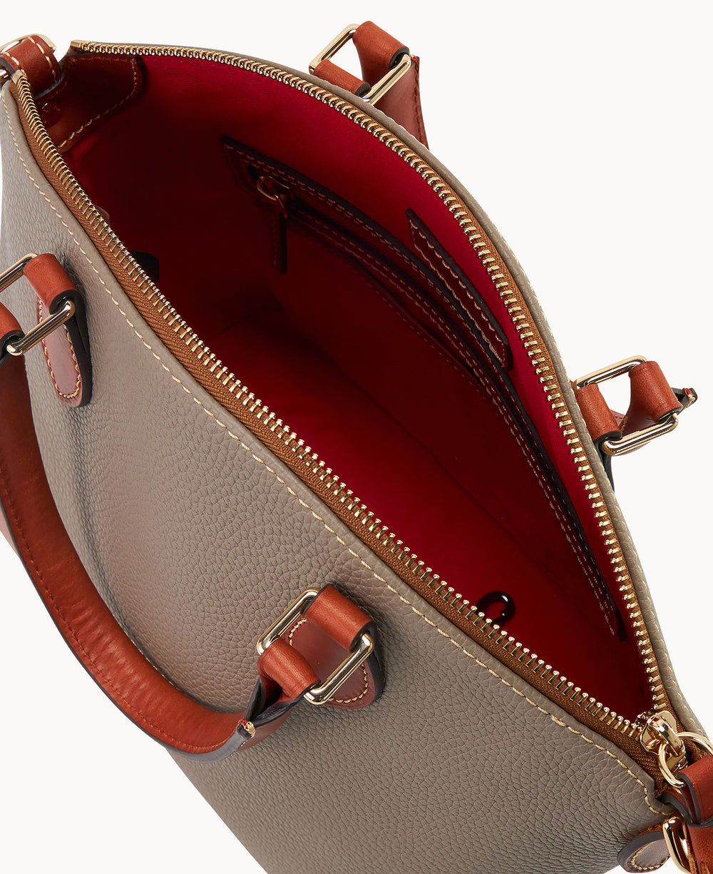 Pebble Grain Geena Satchel