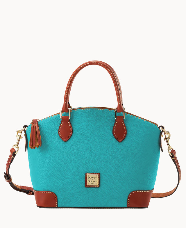 Pebble Grain Geena Satchel