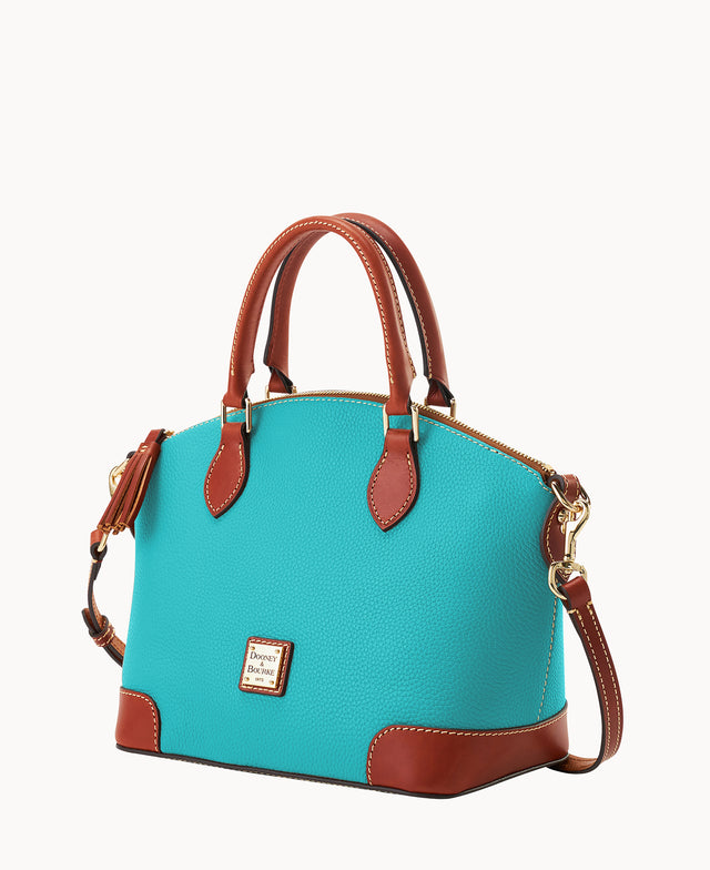 Pebble Grain Geena Satchel