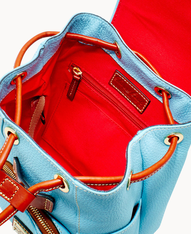 dooney and bourke pebble grain leather backpack Pebble Grain Small Murphy Backpack – Dooney & Bourke