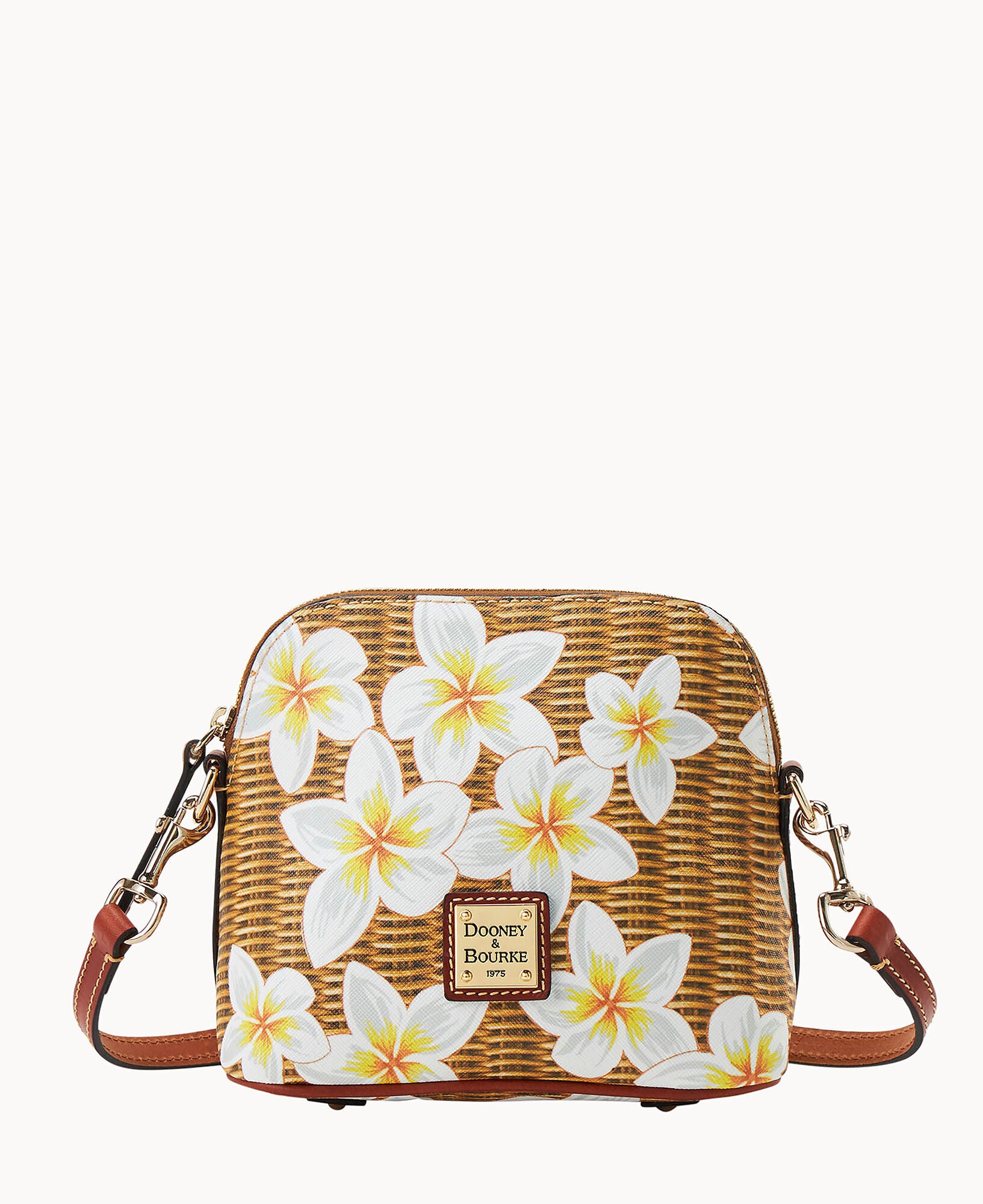 Plumeria Domed Zip Crossbody – Dooney & Bourke