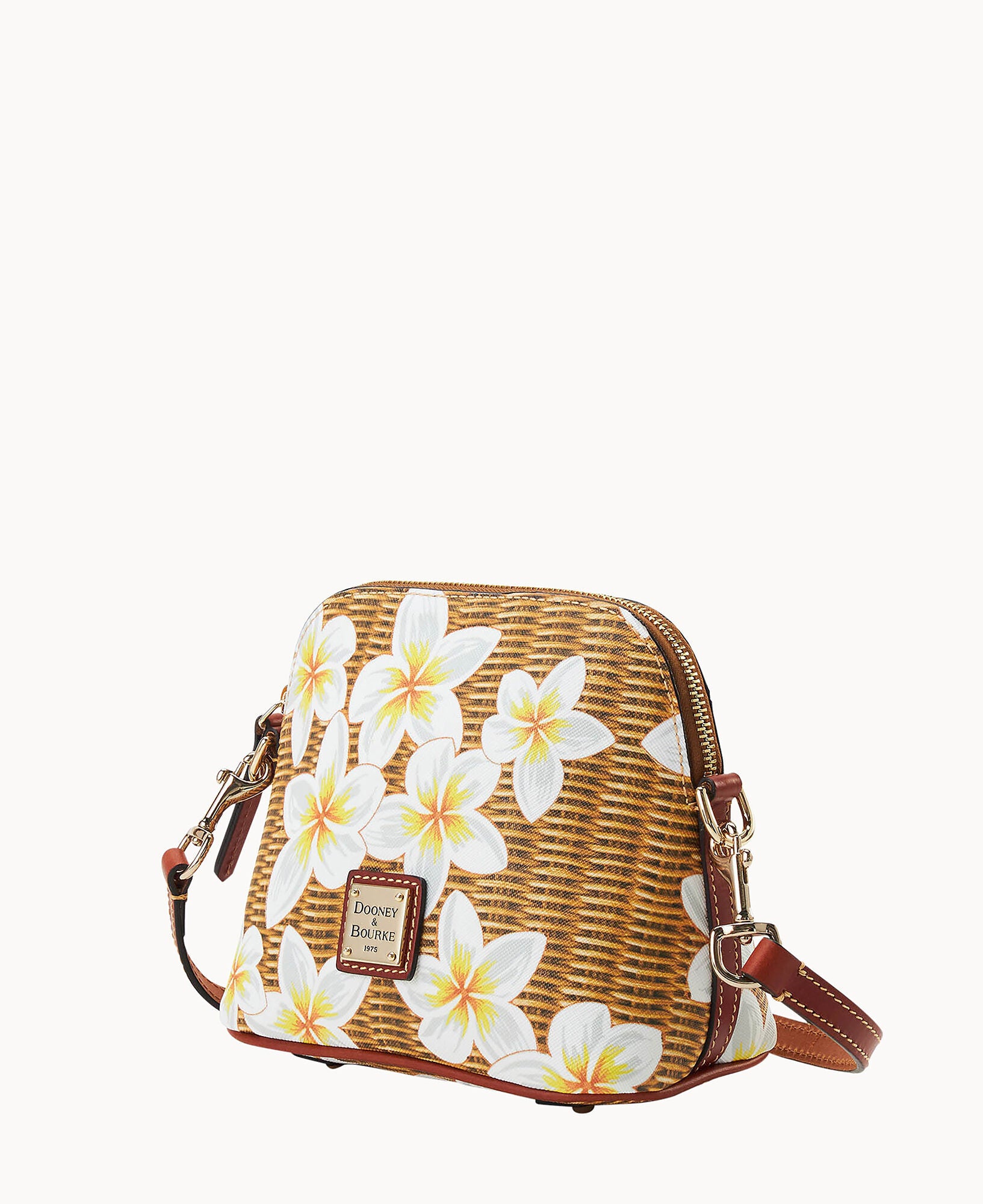 Plumeria Domed Zip Crossbody – Dooney & Bourke