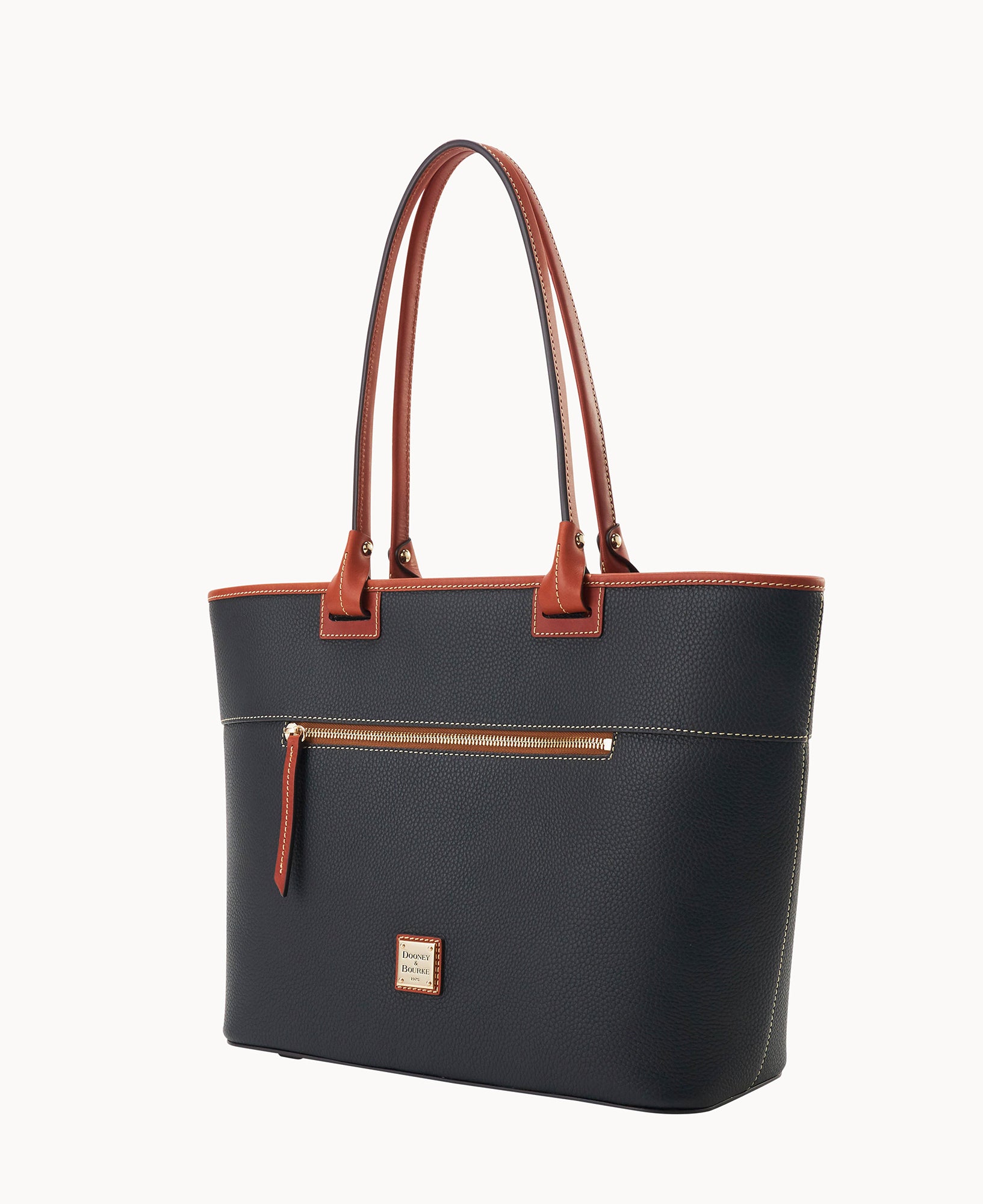 Pebble Grain Large Zip Tote – Dooney & Bourke