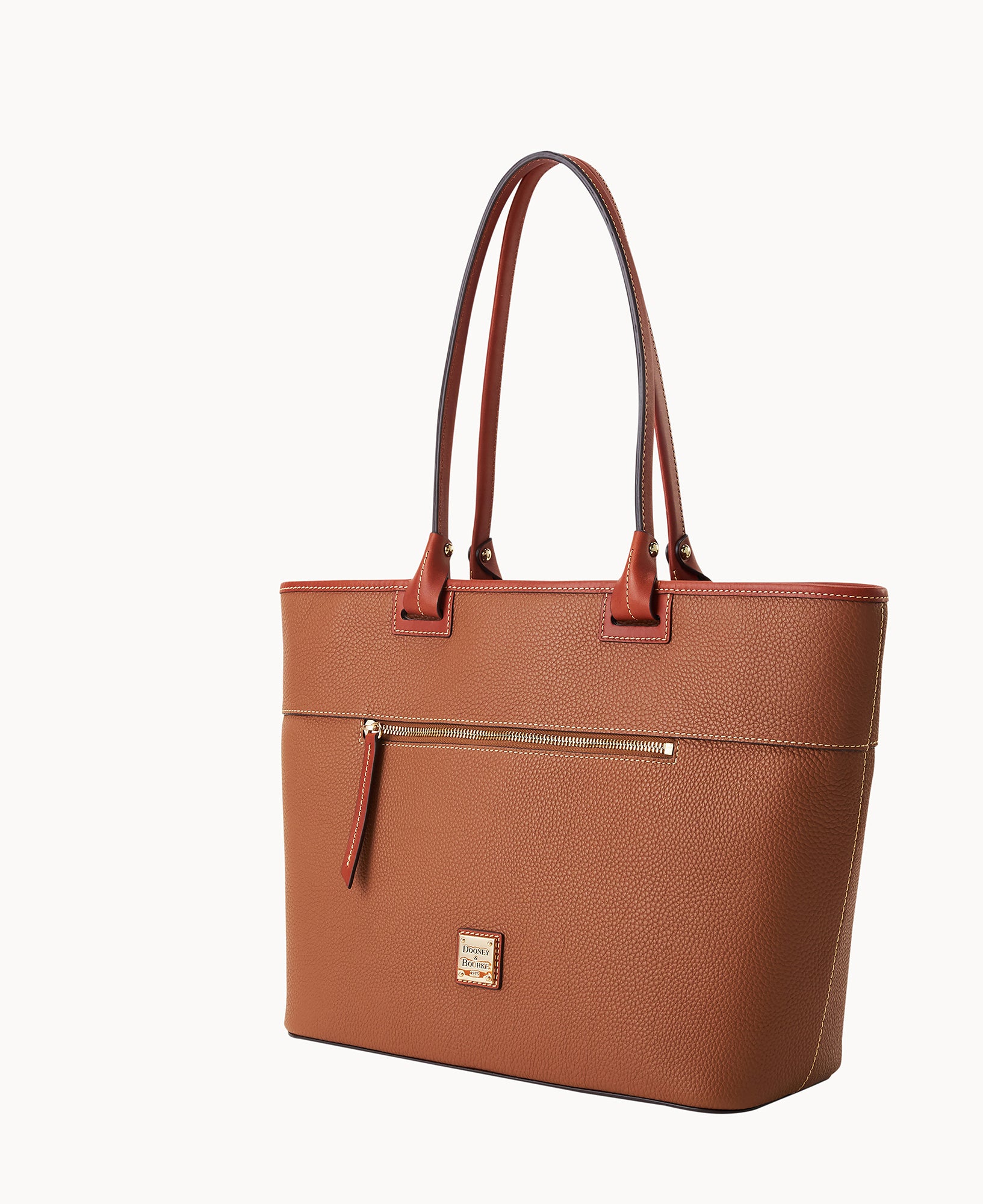 Pebble Grain Large Zip Tote – Dooney & Bourke