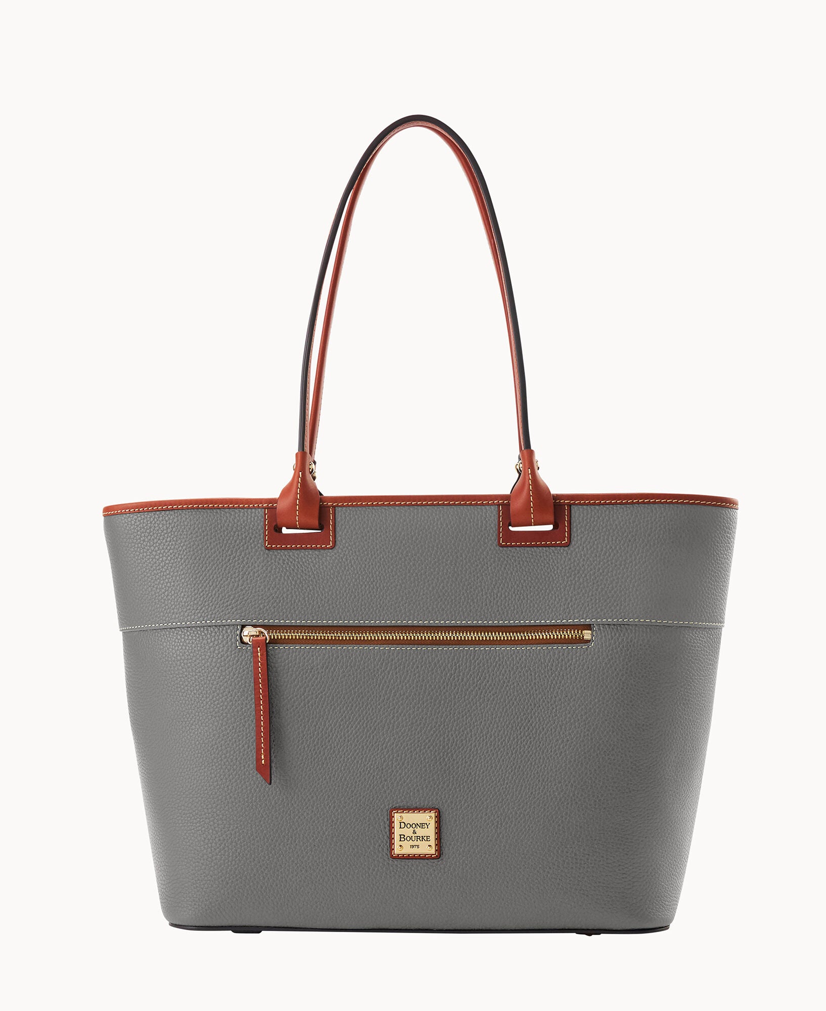 Pebble Grain Large Zip Tote – Dooney & Bourke