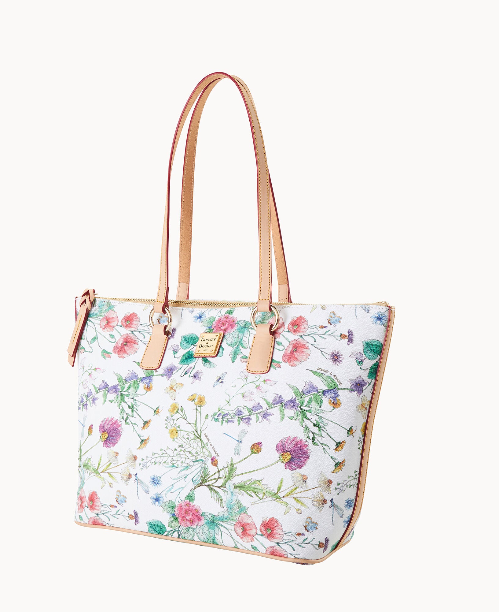 Botanical Wren Zip Tote – Dooney & Bourke