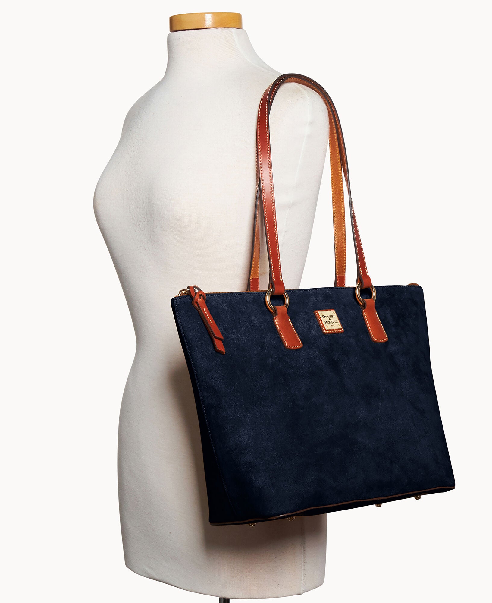 Suede Wren Zip Tote – Dooney & Bourke