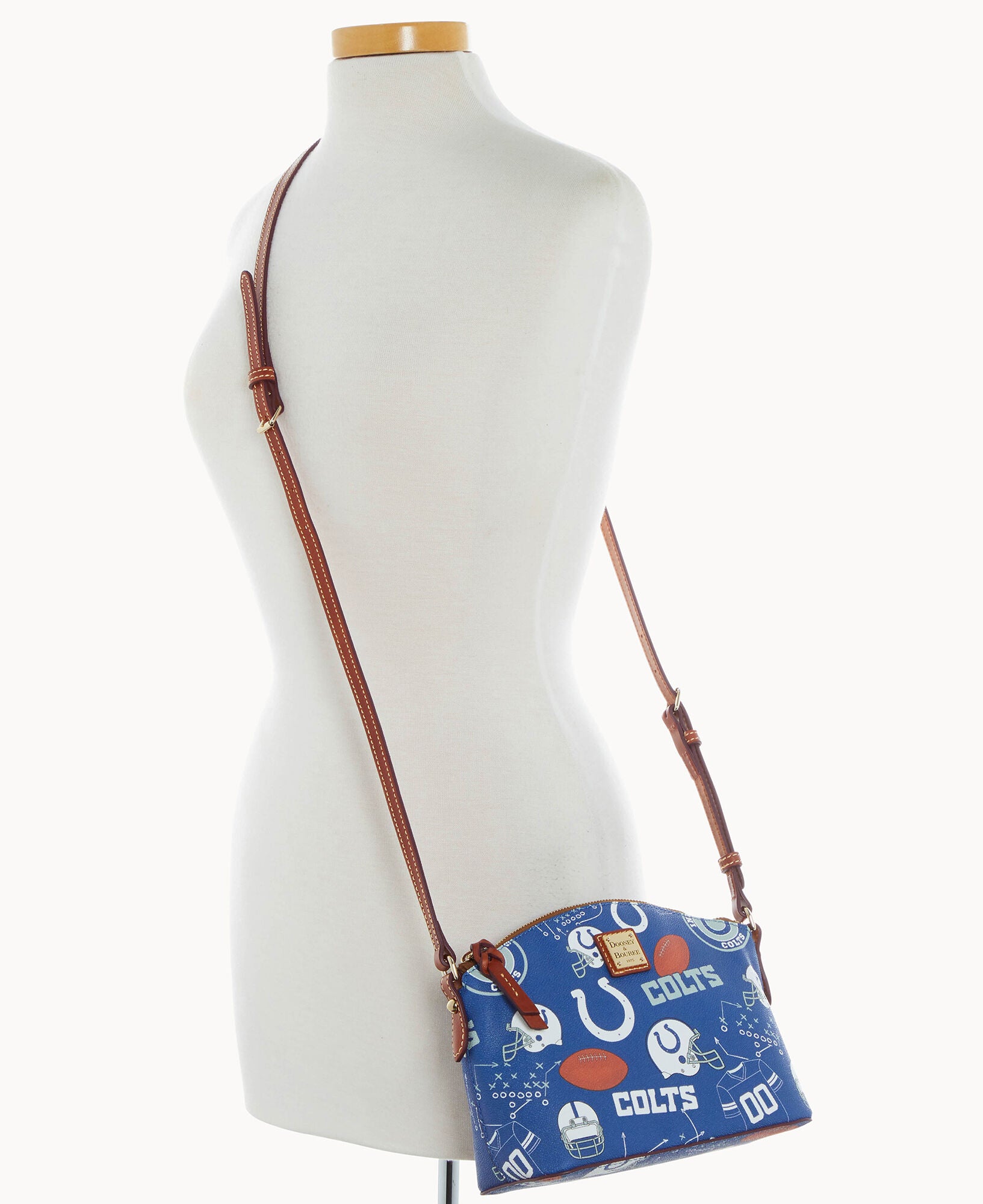 NFL Colts Suki Crossbody – Dooney & Bourke