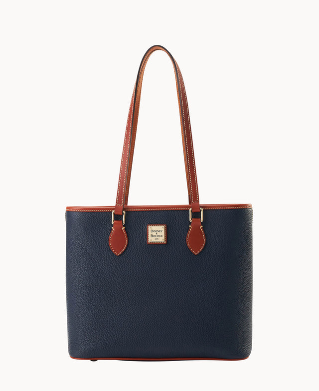 Dooney & Bourke Women's Pebble Grain Richmond Leather Shopper in Jeans