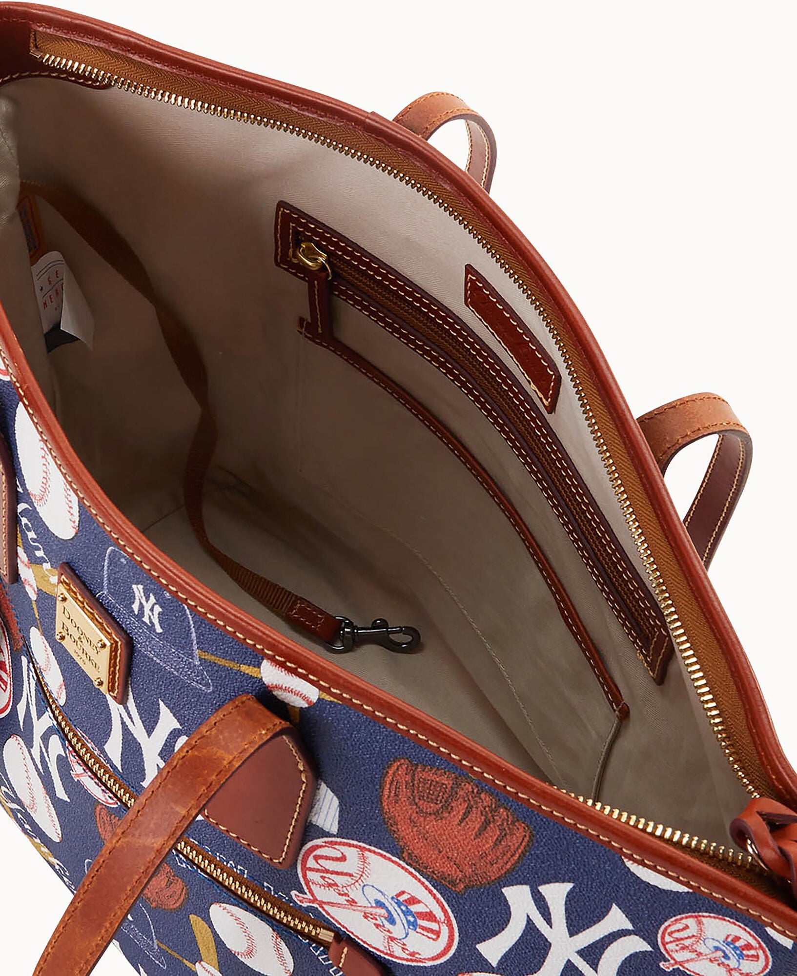 MLB Yankees Zip Tote – Dooney & Bourke