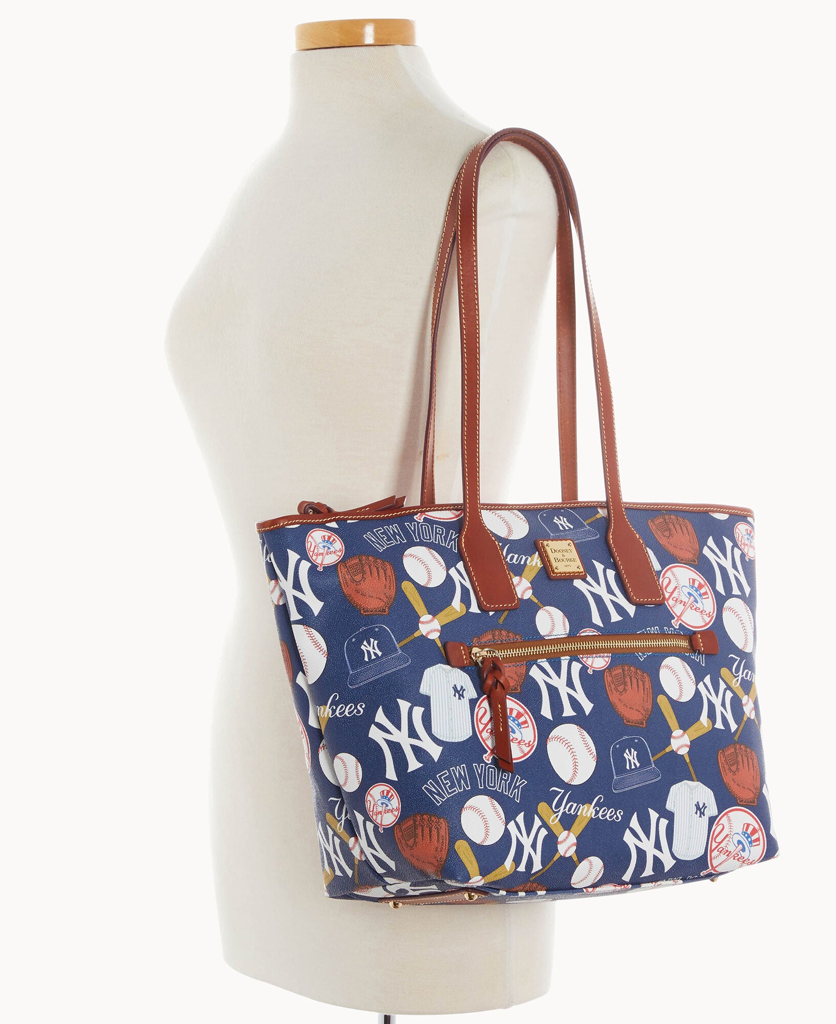 MLB Yankees Zip Tote – Dooney & Bourke