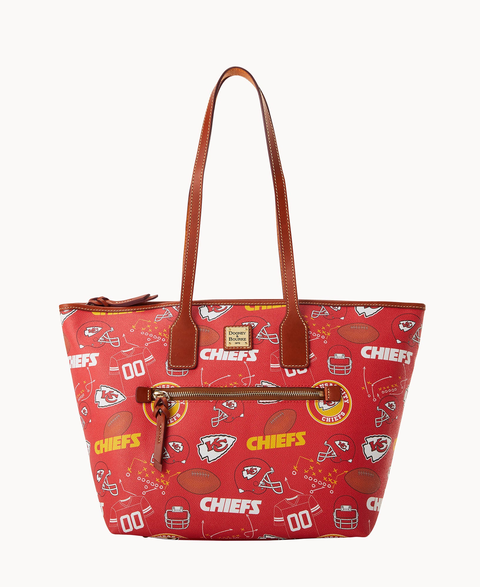 NFL Chiefs Zip Tote – Dooney Bourke