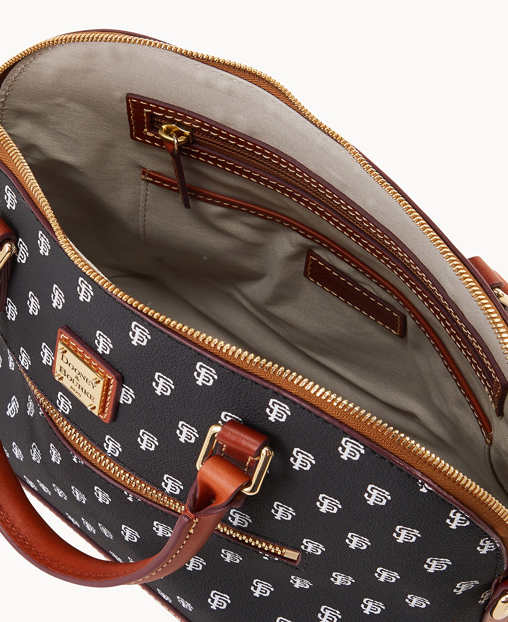 MLB Giants Domed Zip Satchel – Dooney & Bourke